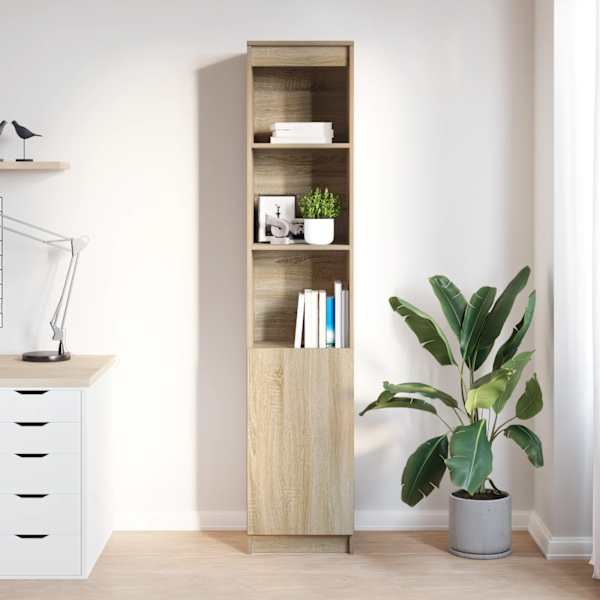 Highboard Sonoma tamm 37,5 × 35 × 180 cm Engineered Wood
