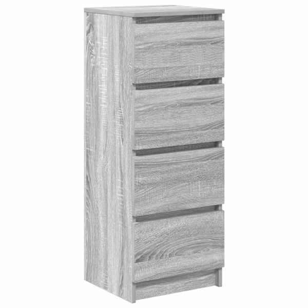 Puhvetkapp, hall Sonoma tamm, 37,5 × 35 × 99 cm, tehispuit