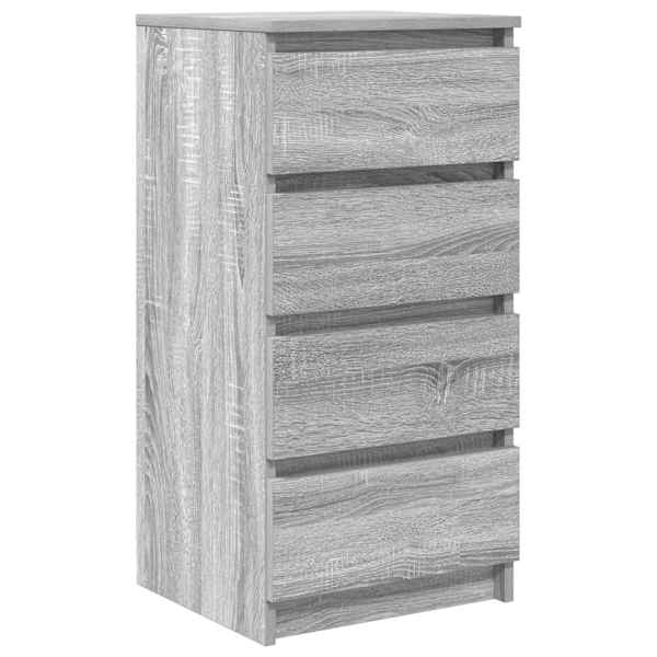 Puhvetkapp, hall Sonoma tamm, 37,5 × 35 × 76 cm, tehispuit