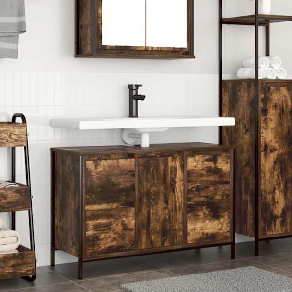 Valamukapp sahtlitega suitsutamm 90 × 34,5 × 60 cm