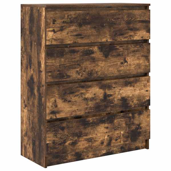 Puhvetkapp, suitsutatud tamm, 80 × 35 × 99 cm, tehispuit