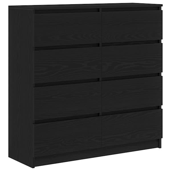 Puhvetkapp, must tamm, 100 × 35 × 99 cm, tehispuit