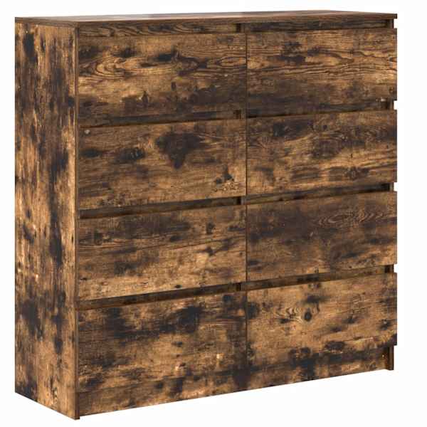 Puhvetkapp, suitsutatud tamm, 100 × 35 × 99 cm, tehispuit