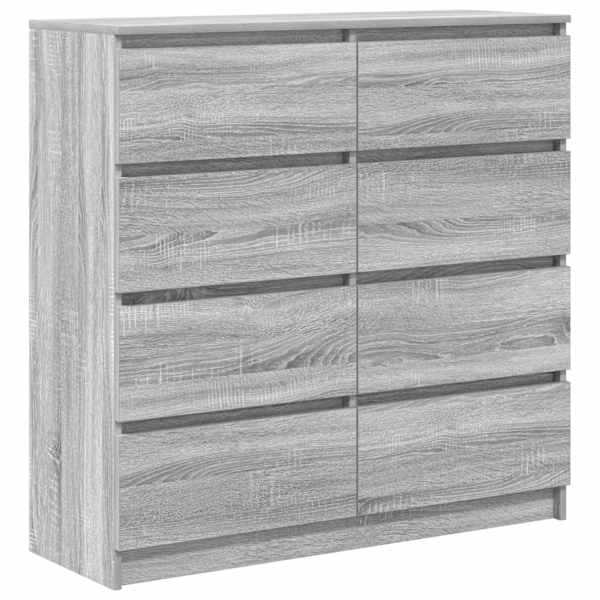 Puhvetkapp, hall Sonoma tamm, 100 × 35 × 99 cm, tehispuit