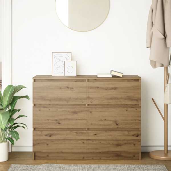 Puhvetkapp, käsitöötamm, 100 × 35 × 76 cm, tehispuit