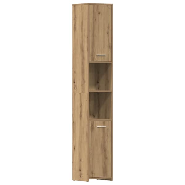 Vannitoakapp Artisan tamm 30 × 30 × 183,5 cm insenerpuit