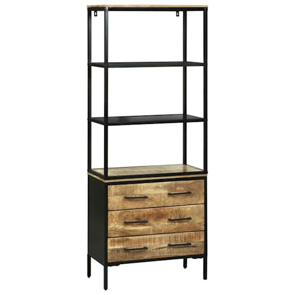 Kõrgushein sahtliga Pruun 70 × 35 × 180 cm Tugev mango puu