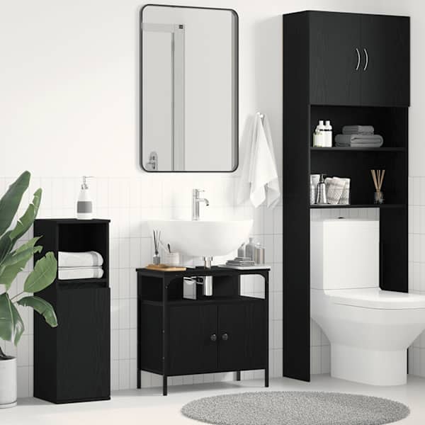 Valamukapp, must tamm, 60 × 30 × 60 cm, tehispuit