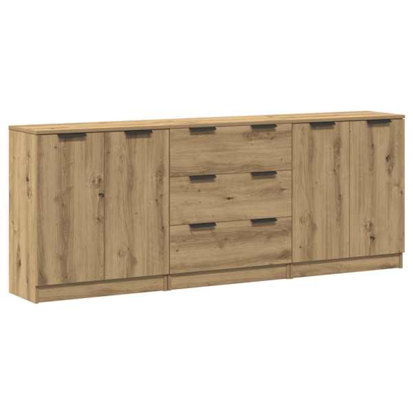 Puhvetkapid 3 tk Artisan tamm 60 × 30 × 70 cm insenerpuit