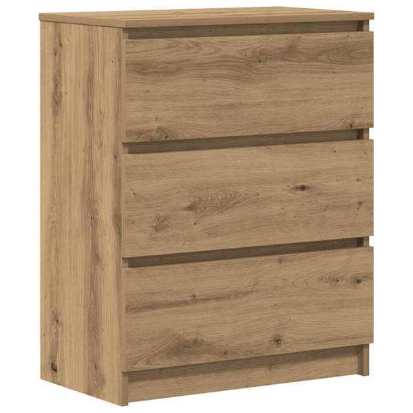 Kummut, käsitööna valminud tamm, 60 × 35 × 76 cm, töödeldud puit