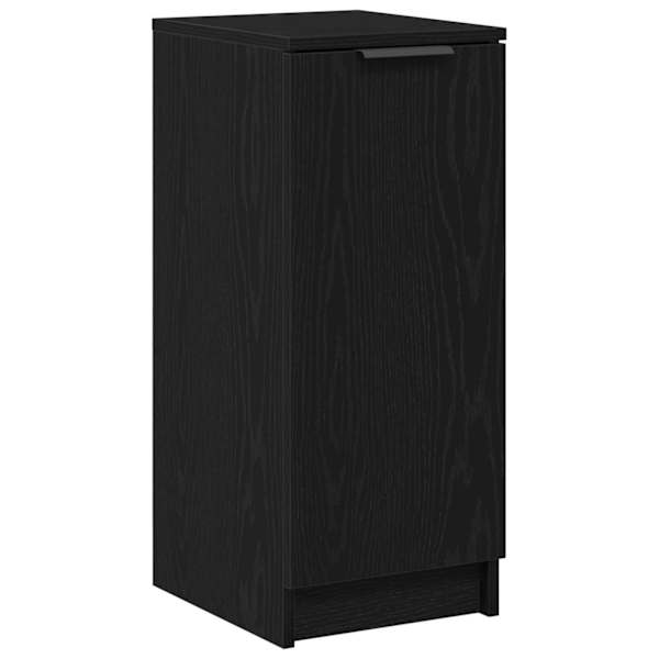 Kinga kapp riiuliga Must tamm 29,5 × 35 × 70 cm Tehispuit