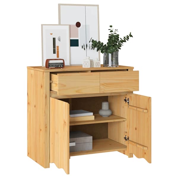 Kõide sahtliga Drammen Tamm 79 × 43 × 75.5 cm Männipuit