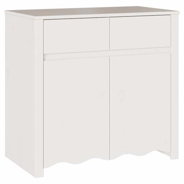 Kõide sahtliga Drammen Valge 79 × 43 × 75.5 cm Männipuit