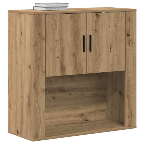 Seinekapp riiuliga uksega Käsitööpuu 80 × 33 × 80 cm Tehispuit