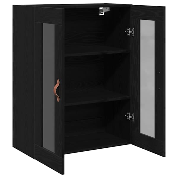 Seinekapp Must tamm 69,5 × 34 × 90 cm Tehispuit
