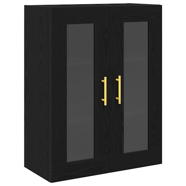 Seinekapp Must tamm 69,5 × 34 × 90 cm Tehispuit