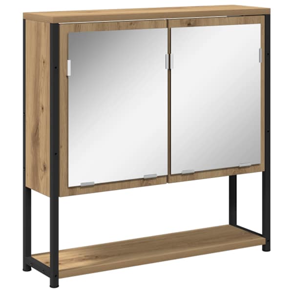 Peeglikapp Käsitööpuu 60 × 16 × 60 cm Tehispuit