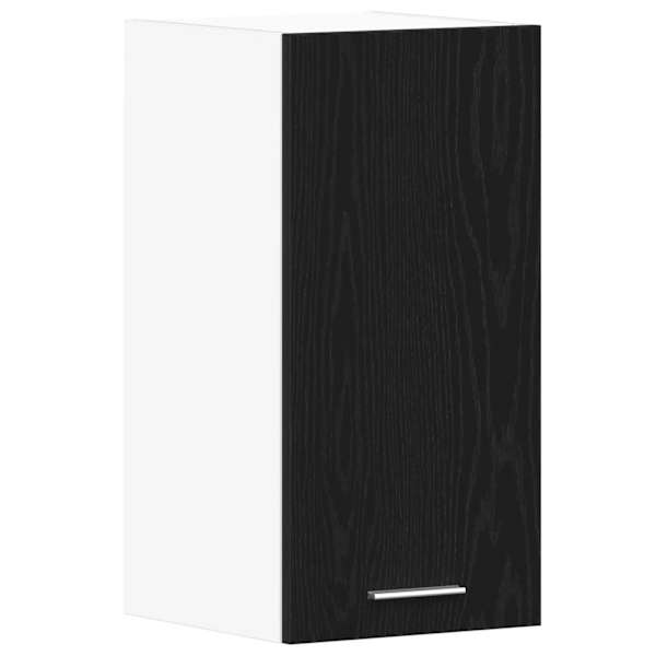 Rippuv kapp, must tamm, 30 × 31 × 60 cm, töödeldud puit