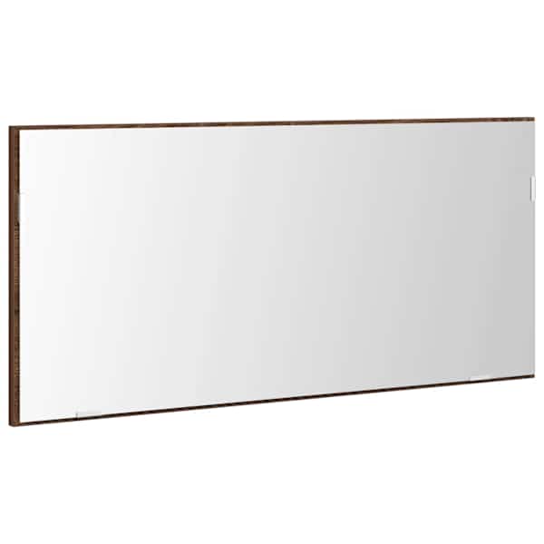 Peegel Pruun tamm 80 × 37 cm Klaas ja tehnoloogiline puit