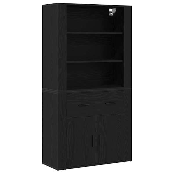 Kõrgushein Must tamm 80 × 33 × 150 cm Tehispuit