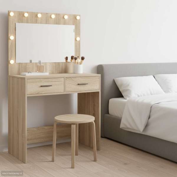 Riietumislaud Sonoma tamm 78,5 × 41 × 135 cm Tehispuit