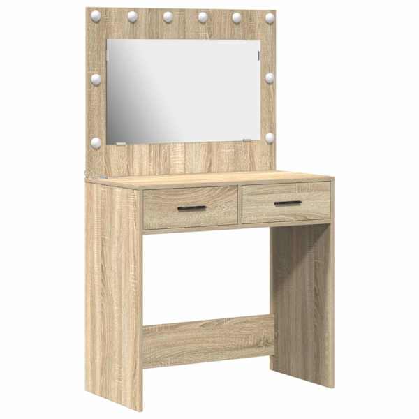 Riietumislaud Sonoma tamm 78,5 × 41 × 135 cm Tehispuit