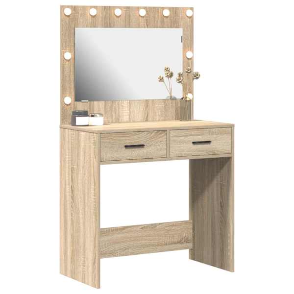 Riietumislaud Sonoma tamm 78,5 × 41 × 135 cm Tehispuit