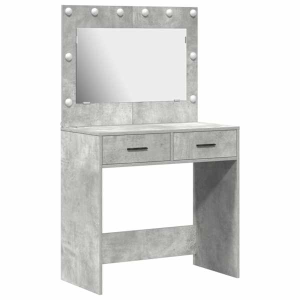 Riietumislaud Betoonhall 78,5 × 41 × 135 cm Tehispuit