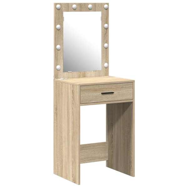 Riietumislaud Sonoma tamm 50 × 41 × 135 cm Tehispuit