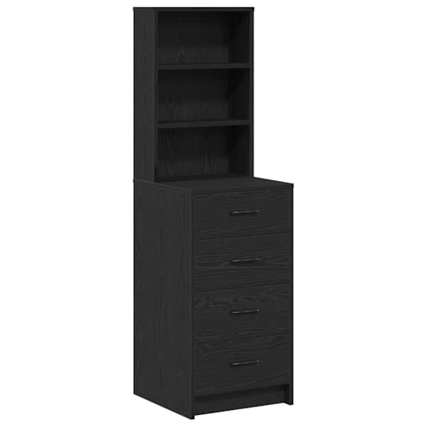 Kõrgushein Must tamm 40 × 41 × 135 cm Tehispuit