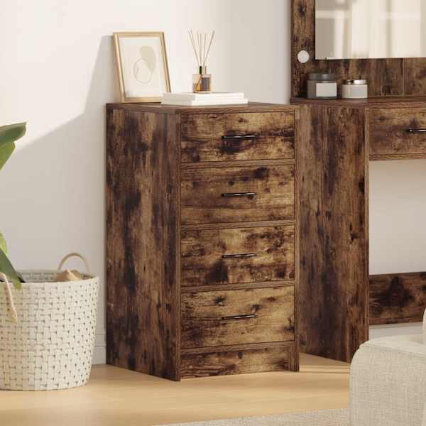 Kõide Suitsutatud tamm 40 × 41 × 75 cm Tehispuit