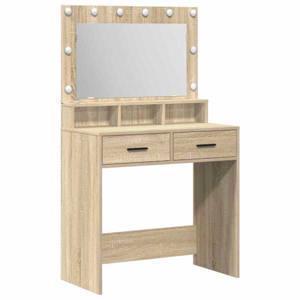 Riietumislaud Sonoma tamm 79 × 41 × 135 cm Tehispuit