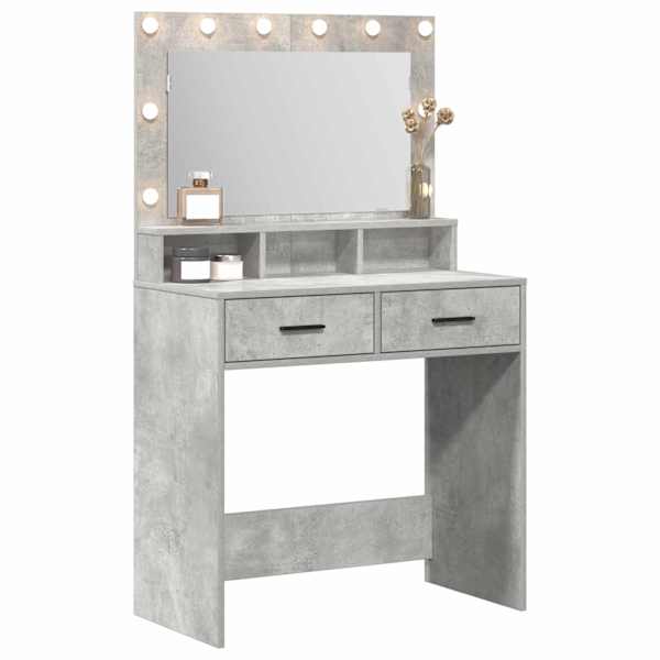 Riietumislaud Betoonhall 79 × 41 × 135 cm Tehispuit