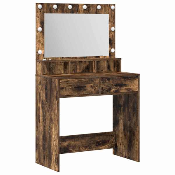 Riietumislaud Suitsetatud tamm 79 × 41 × 135 cm Tehispuit