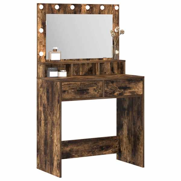 Riietumislaud Suitsetatud tamm 79 × 41 × 135 cm Tehispuit