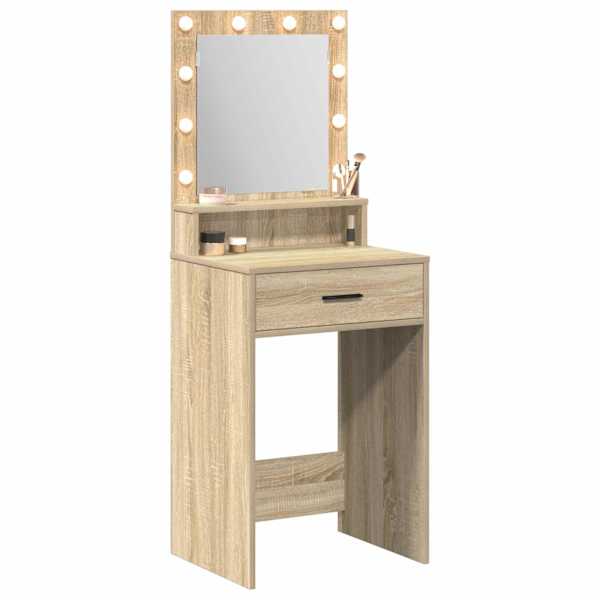 Riietumislaud Sonoma tamm 50 × 41 × 135 cm Tehispuit