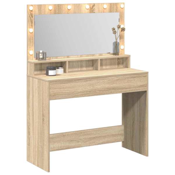 Riietumislaud Sonoma tamm 100 × 41 × 135 cm Tehispuit