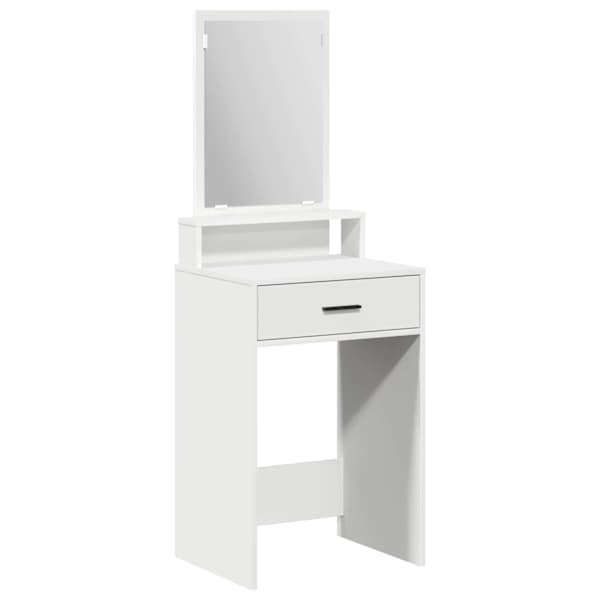 Riietumislaud Valge 50 × 41 × 140 cm Tehispuit