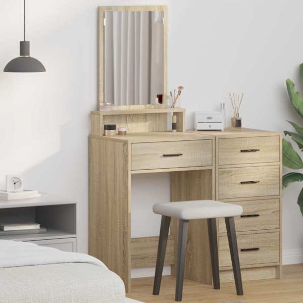 Riietumislaud Sonoma tamm 50 × 41 × 140 cm Tehispuit