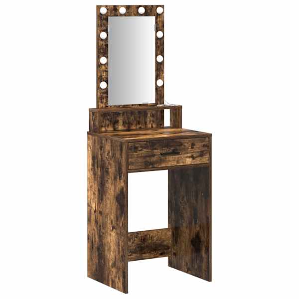 Riietumislaud Pruun 50 × 41 × 140 cm Tehispuit