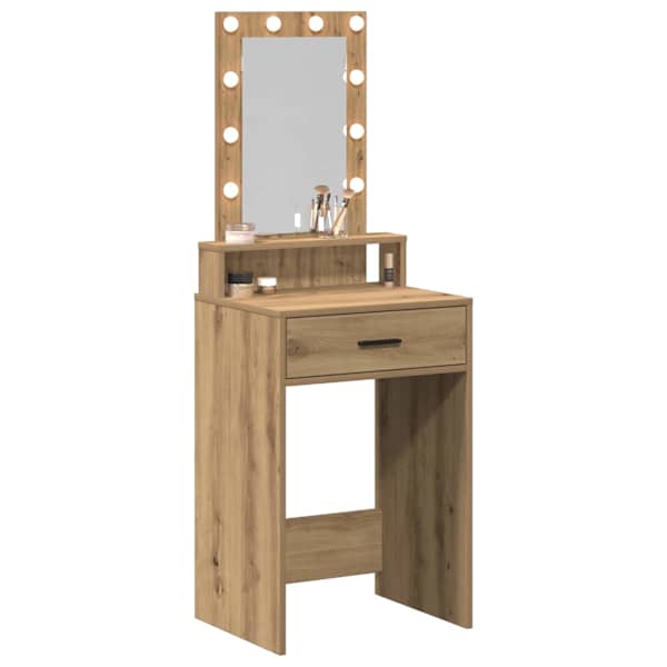 Riietumislaud Pruun 50 × 41 × 140 cm Tehispuit