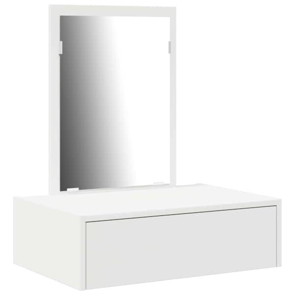 Riietumislaud Valge 60 × 40 × 70 cm Tehispuit