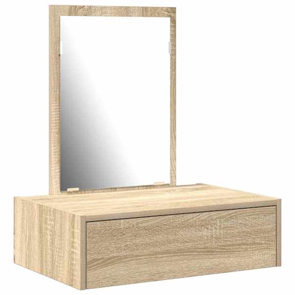Riietumislaud Pruun 60 × 40 × 70 cm Tehispuit