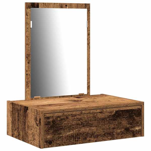 Riietumislaud Pruun 60 × 40 × 70 cm Tehispuit
