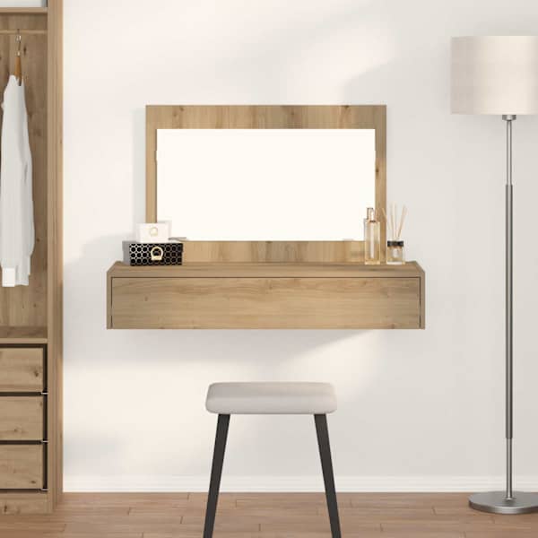 Riietumislaud Pruun 100 × 40 × 70 cm Tehispuit