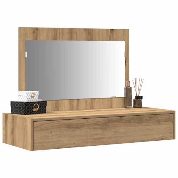 Riietumislaud Pruun 100 × 40 × 70 cm Tehispuit