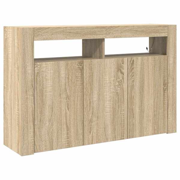 Kõide Sonoma tamm 116 × 30 × 75 cm Tehispuit