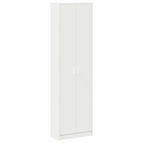 Garderoobikapp Valge 55 × 25 × 189 cm
