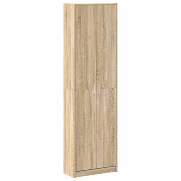 Garderoobikapp Sonoma tamm 55 × 25 × 189 cm Tehispuit