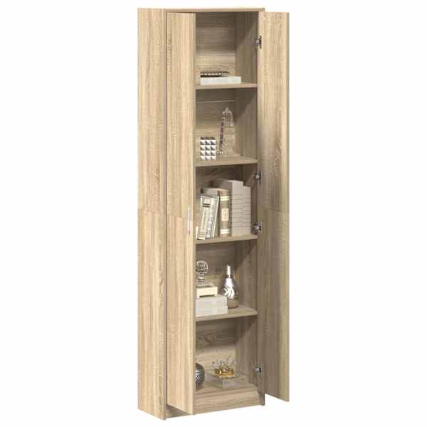 Garderoobikapp Sonoma tamm 55 × 25 × 189 cm Tehispuit